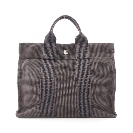 Hermes Herline PM Canvas Tote Bag