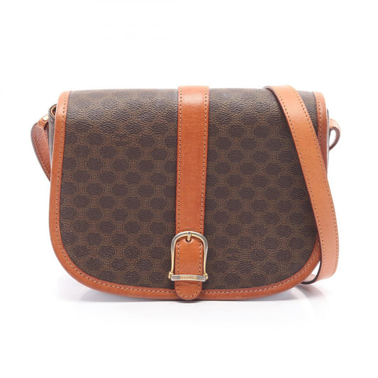 Celine Macadam Shoulder Bag PVC Leather