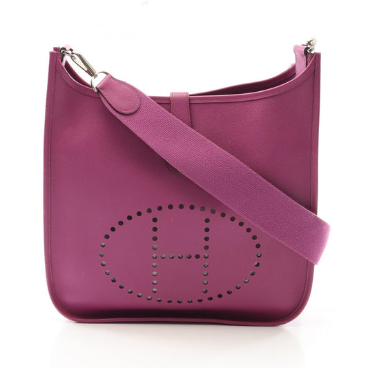 Hermes Evelyne 2 GM Cyclamen Shoulder Bag