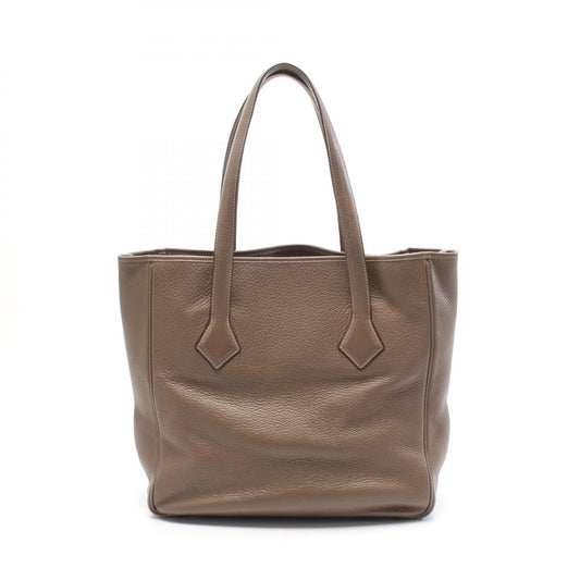 Hermes Victoria Cabas 32 Etoupe Tote Bag