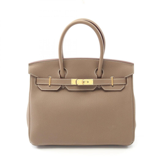 Hermes Birkin 30 Etoupe Togo Handbag