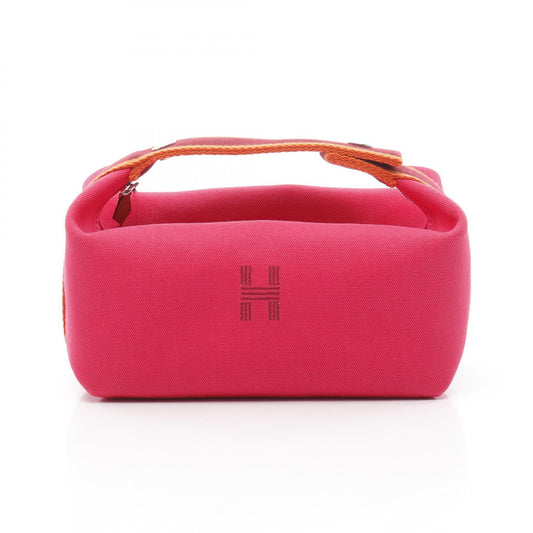 Hermes Canvas Hibiscus Handbag