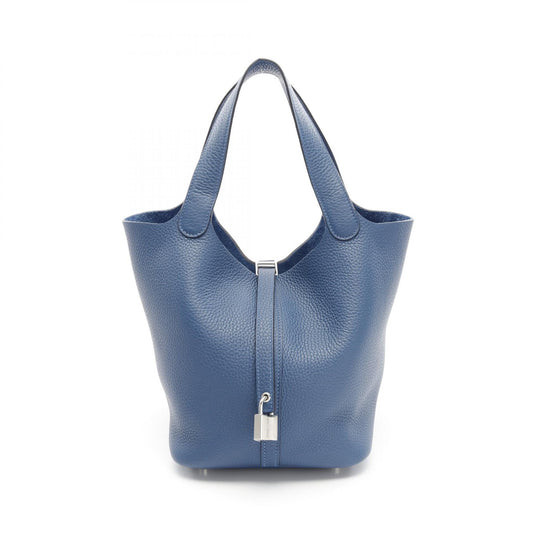 Hermes Picotin Lock MM Handbag Blue