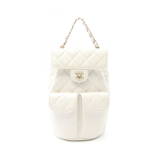 Chanel Matelasse Leather Backpack AS3290