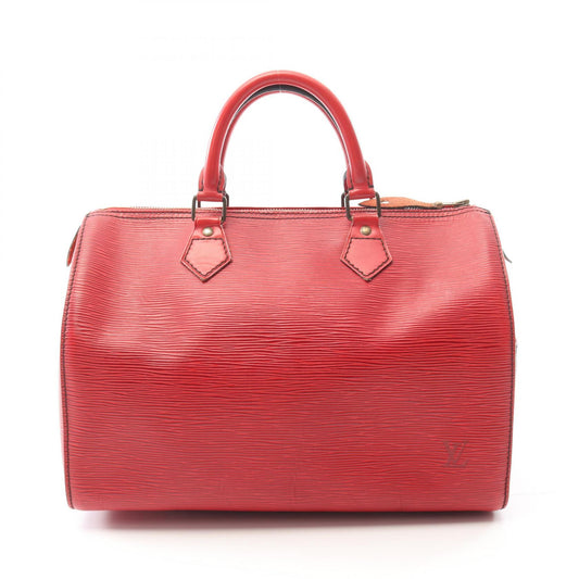 Louis Vuitton Speedy 30 Epi Red Leather Handbag M43007