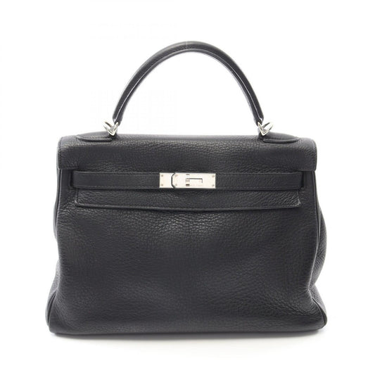 Hermes Kelly 32 Handbag Black