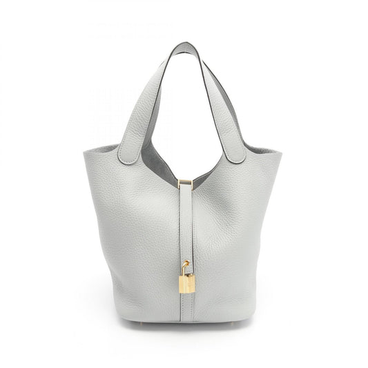 Hermes Picotin Lock MM Handbag Blue