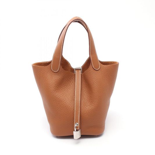 Hermes Picotin Lock PM Leather Handbag