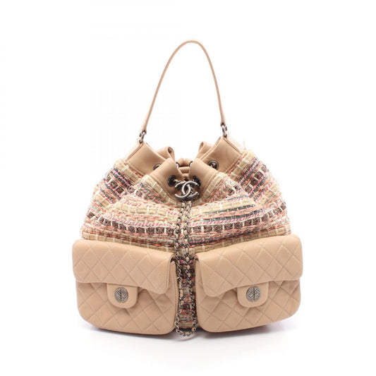 Chanel Matelasse Coco Mark Lambskin Backpack