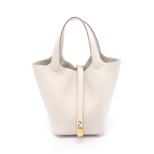 Hermes Picotin Lock PM Handbag Grey