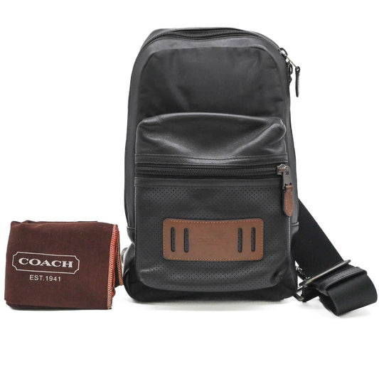 Gucci Leather Nylon Body Bag F56877