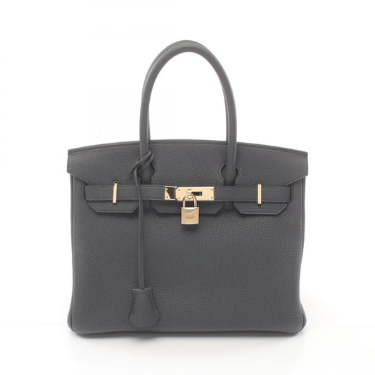 Hermes Birkin 30 Togo Handbag Gray