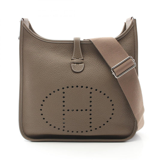 Hermes Evelyne III PM Shoulder Bag Brown