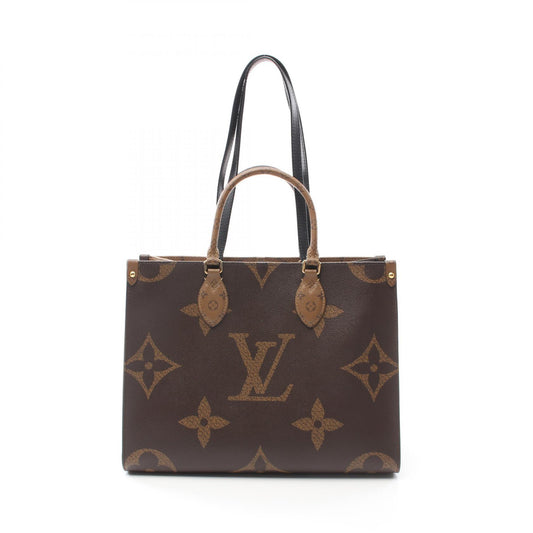 Louis Vuitton OnTheGo MM Tote Bag PVC Canvas Leather