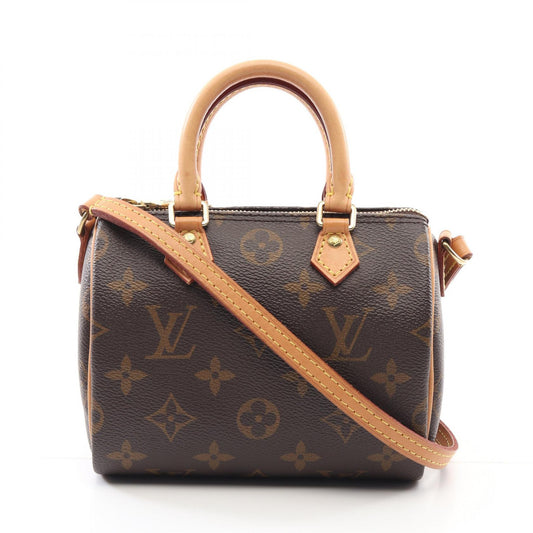 Louis Vuitton Nano Speedy Shoulder Bag Monogram