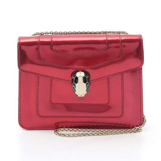 Bvlgari Serpenti Forever Leather Shoulder Bag