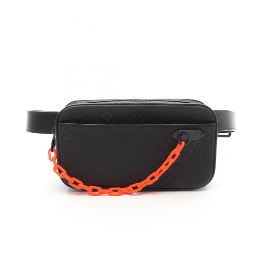 Louis Vuitton Leather Pochette Volga Monogram Waist Bag