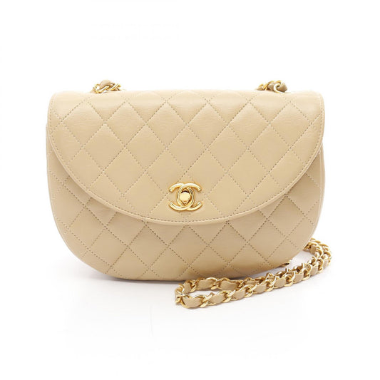Chanel Lambskin Matelasse Shoulder Bag A1300