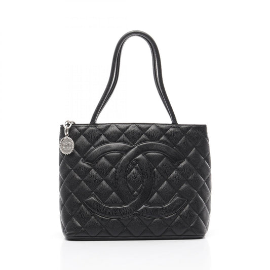 Chanel Leather Grain Calfskin Tote Bag A01804