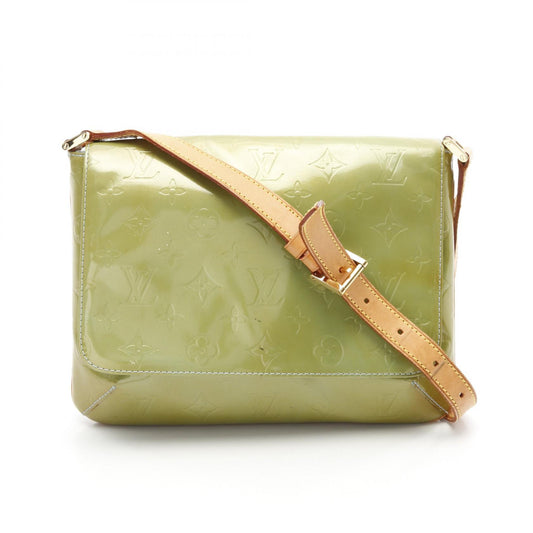 Louis Vuitton Thompson Street Vernis Blue Shoulder Bag