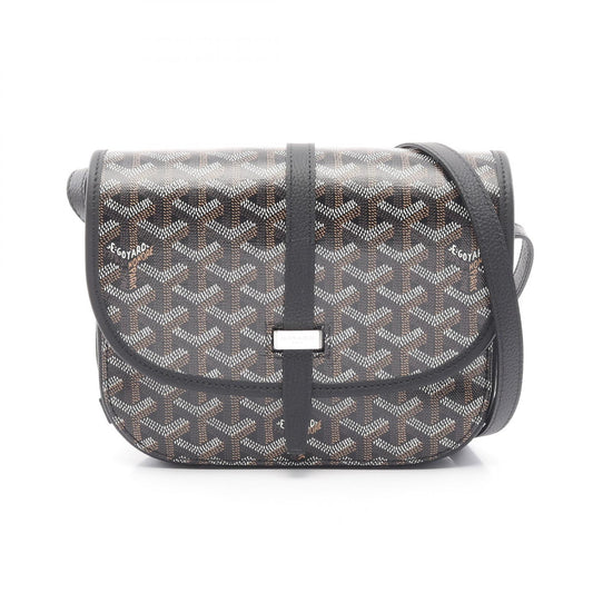 Goyard Belvedere PM Shoulder Bag PVC Canvas Leather