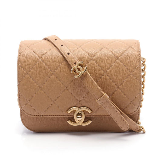 Chanel Caviar Skin Matelasse Shoulder Bag