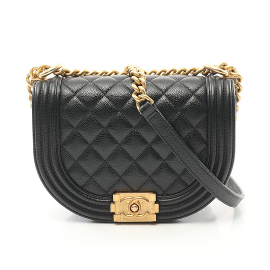 Chanel Boy Small Leather Shoulder Bag