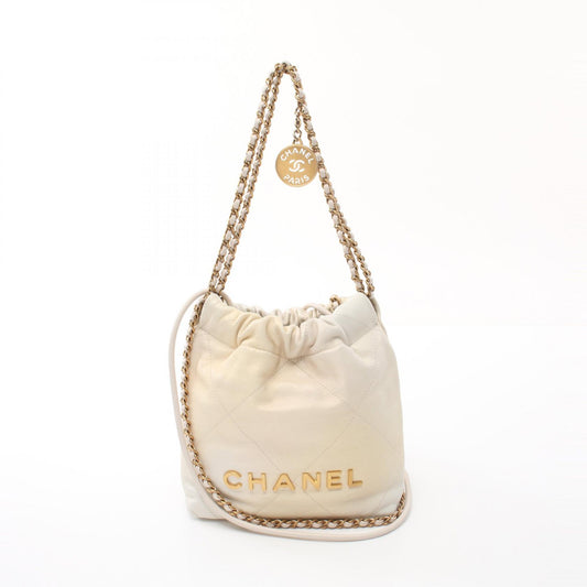 Chanel 22 Mini Leather Shoulder Bag AS3980