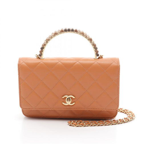 Chanel Lambskin Matelasse Shoulder Bag