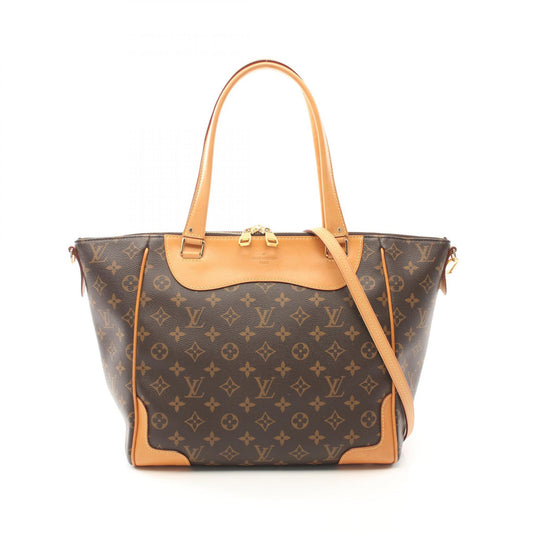 Louis Vuitton Estrela Tote Bag PVC Canvas Leather