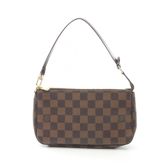Louis Vuitton Damier Canvas Leather Handbag N51985