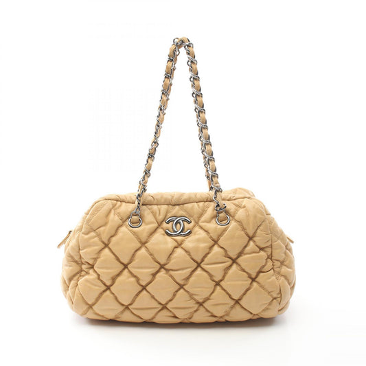 Chanel Lambskin Bubble Quilt Shoulder Bag