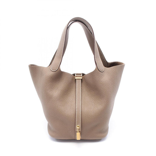 Hermes Picotin Lock MM Etoupe Handbag
