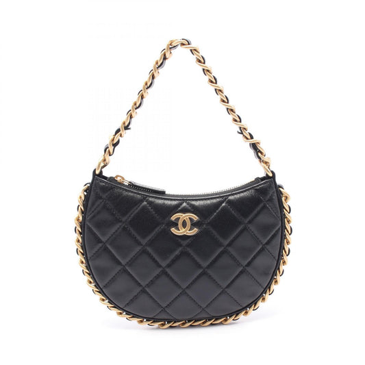 Chanel Leather Matelasse Shoulder Bag AP3486