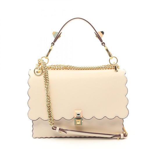 Fendi Leather Kan I Handbag 8BT283