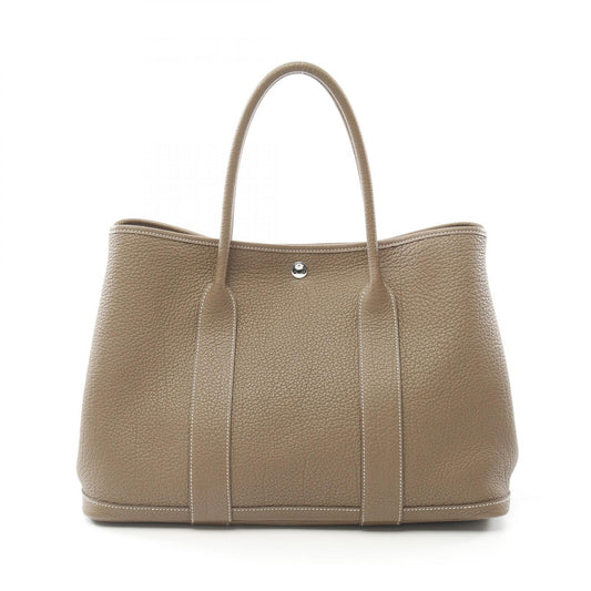 Hermes Garden Party PM Tote Bag Brown