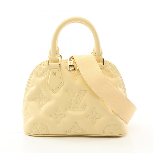 Louis Vuitton Alma BB Soft Bubblegram Banana Handbag