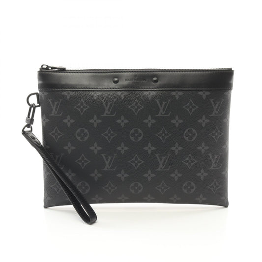 Louis Vuitton Monogram Eclipse Pochette Clutch M81569