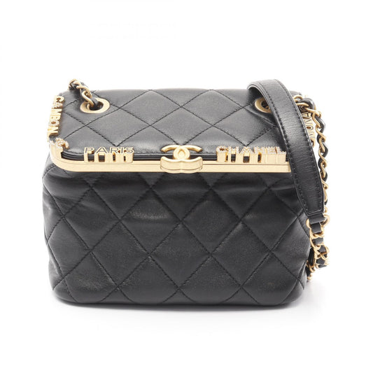 Chanel Lambskin Matelasse Shoulder Bag AS3732