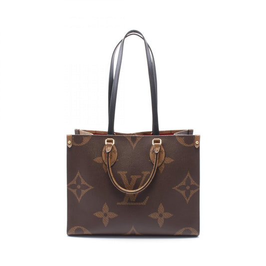 Louis Vuitton OnTheGo MM Tote Bag PVC Canvas Leather