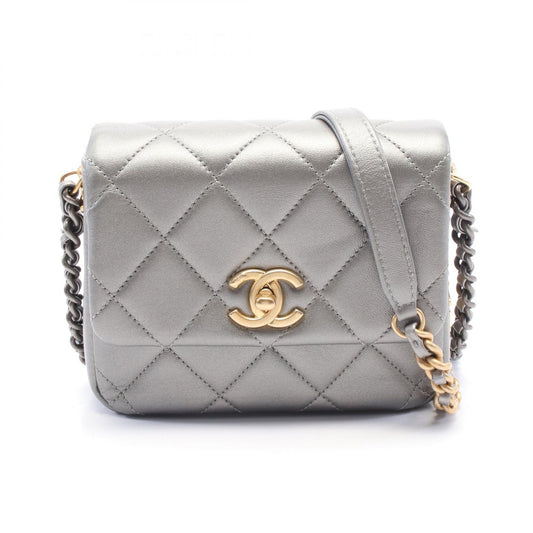 Chanel Leather Matelasse Shoulder Bag AS2733