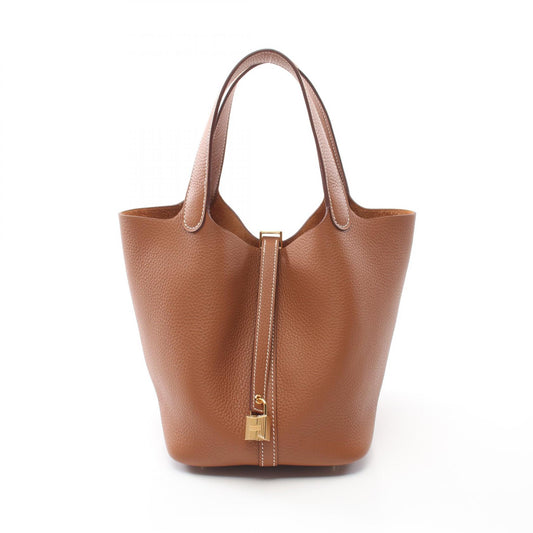 Hermes Picotin Lock MM Handbag Brown