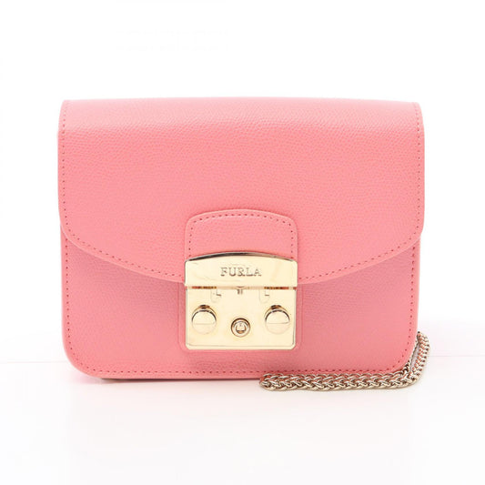 Furla Metropolis Mini Leather Shoulder Bag