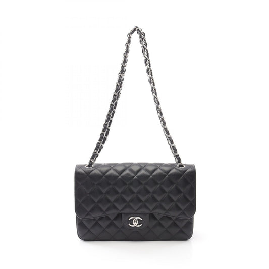 Chanel Leather Grain Calfskin Large Flap Bag