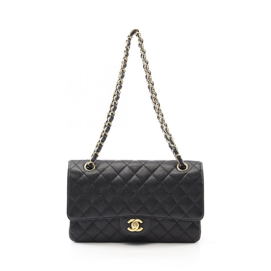 Chanel Caviar Skin Matelasse Flap Shoulder Bag