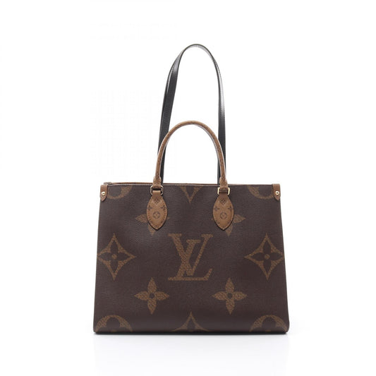 Louis Vuitton OnTheGo MM Tote Bag PVC Canvas Leather