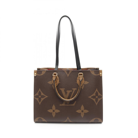 Louis Vuitton OnTheGo MM Tote Bag PVC Canvas Leather