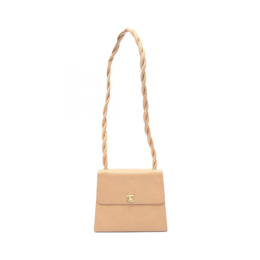 Chanel Caviar Skin Twist Handle Shoulder Bag