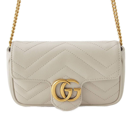 Gucci GG Marmont Quilted Leather Mini Chain Shoulder Bag