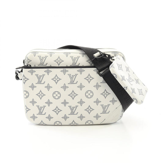 Louis Vuitton Trio Messenger Monogram Shadow Bag